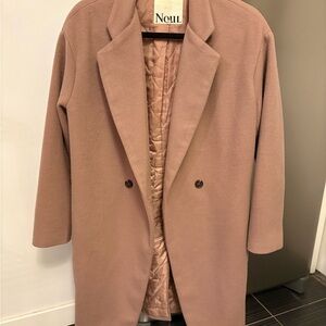 NOUL Women's Beige Warm Coat